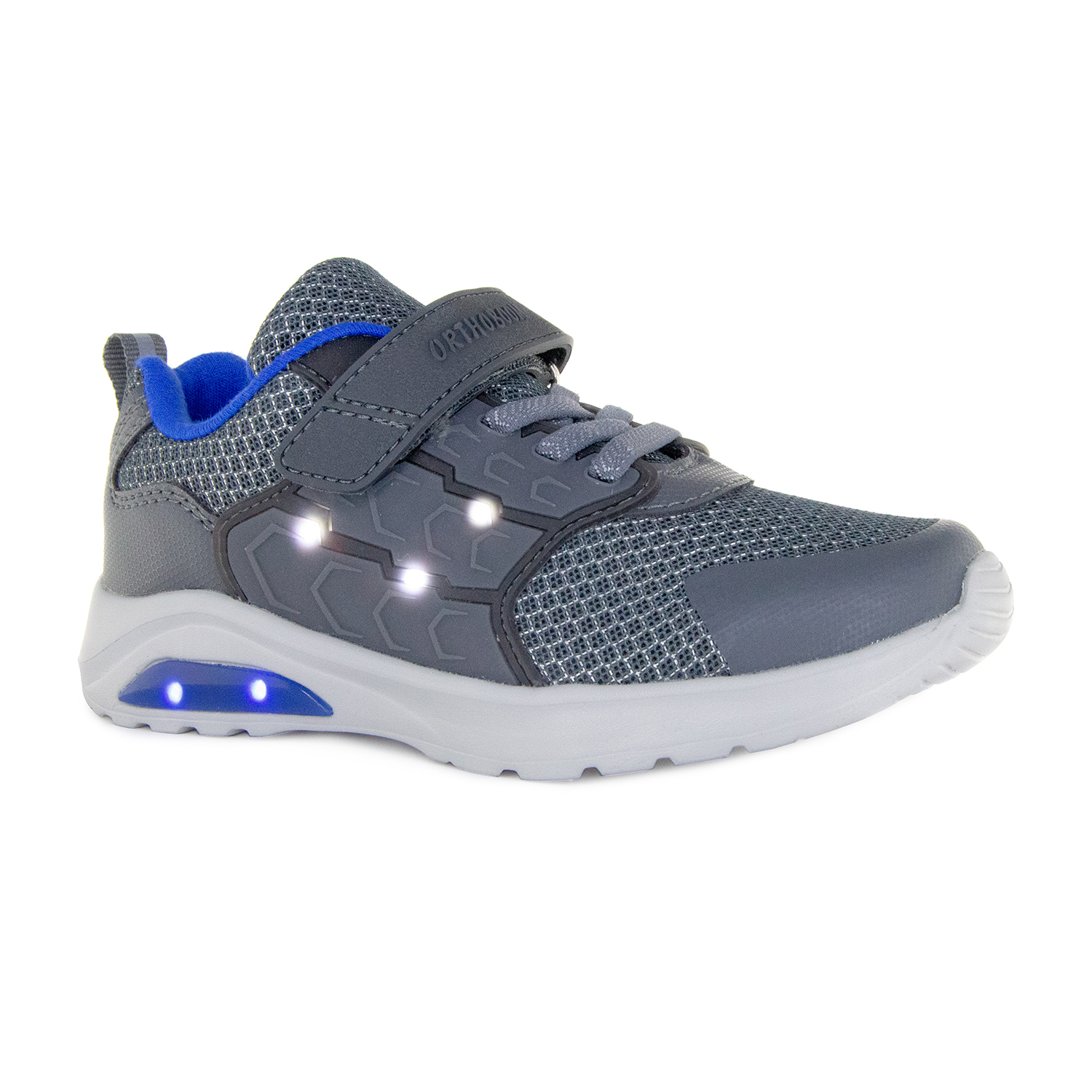 Ортопедическая обувь Orthoboom кроссовки 30245-12 серо-синий фото 1