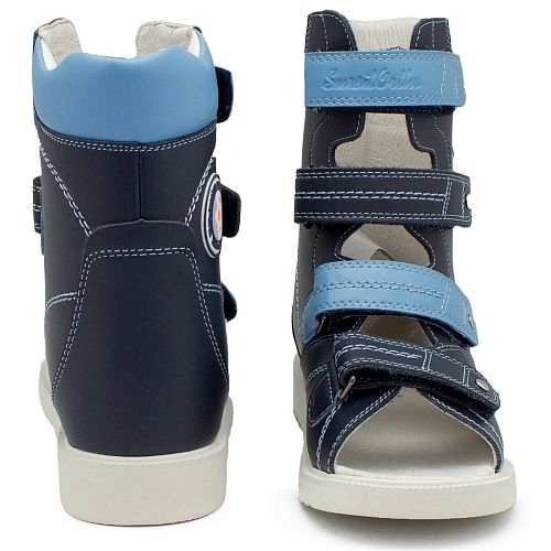 Тутор на 4-х липучках цвет синий\голубой 23-103 фото 2