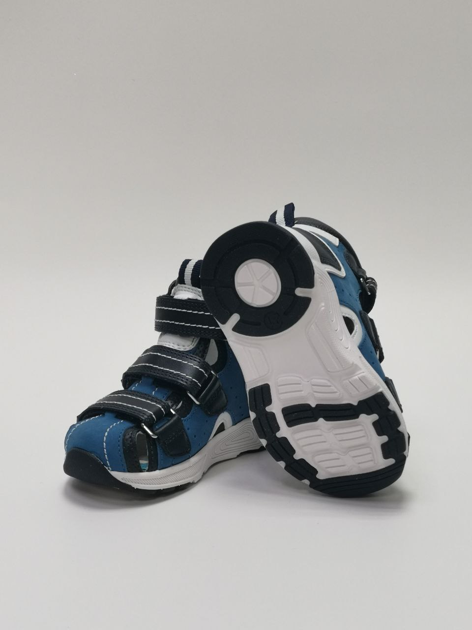 Сандалии ортопедические закрытый нос на мальчика 15-344-1 фото 5