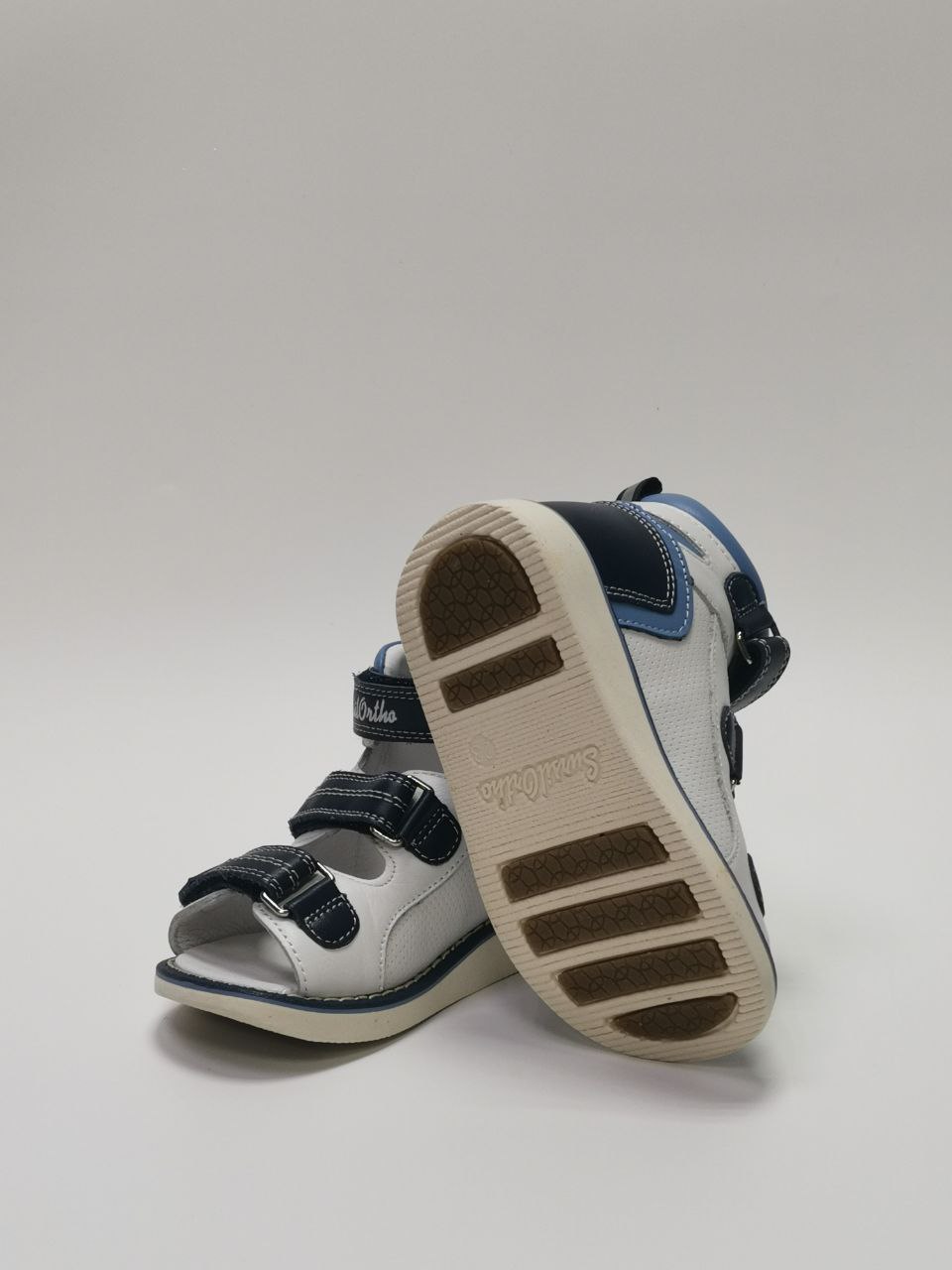 Сандалии ортопедические открытый нос на мальчика 15-339М фото 3