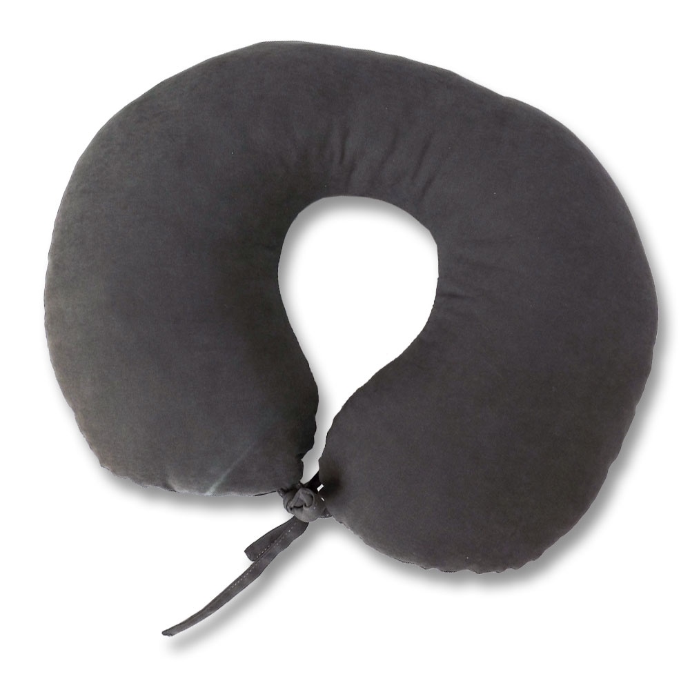 Подушка для путешествий взрослая цвет серый ОМТ-5 фото 1