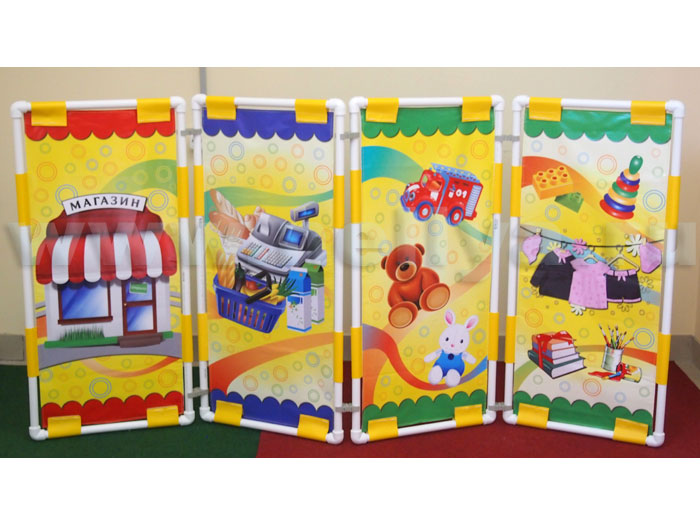 Ширма игровая "Магазин-Больничка" фото 2