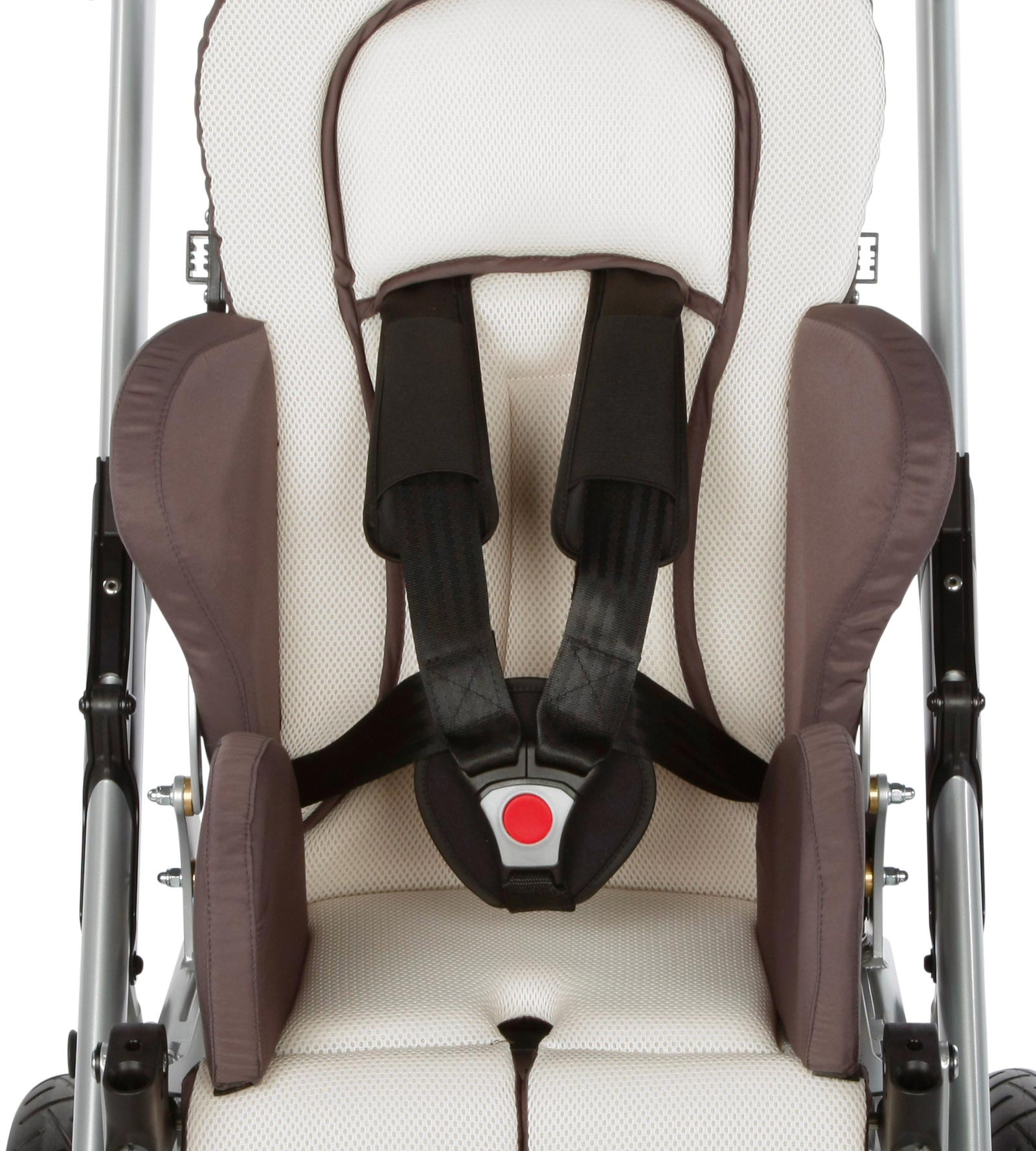 Ремень для фиксации таза с функцией затягивания 4-х точечный к коляске Кимба фото 1