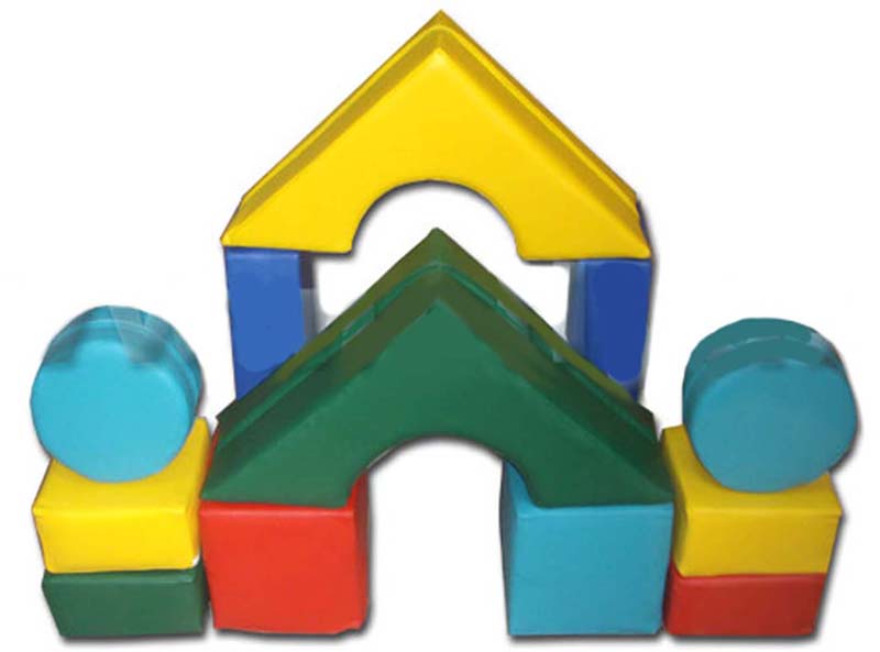 Набор строительный из 12 элементов МИНИ (куб 20*20*20) фото 1