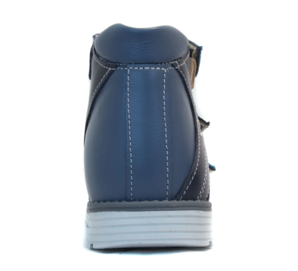 Сандалии ортопедические детские с открытым носом Орфея Б3-149-211-219-1 цвет с.синий/синий фото 3