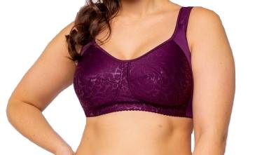 Бюстгальтер после мастэктомии Темный Виноград 100В ЛФ0910 2605 фото 1