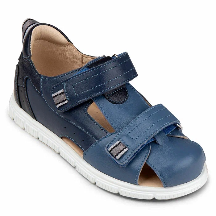 Туфли ортопедические  с закрытым носом цв. джинс TW-144-2 фото 1