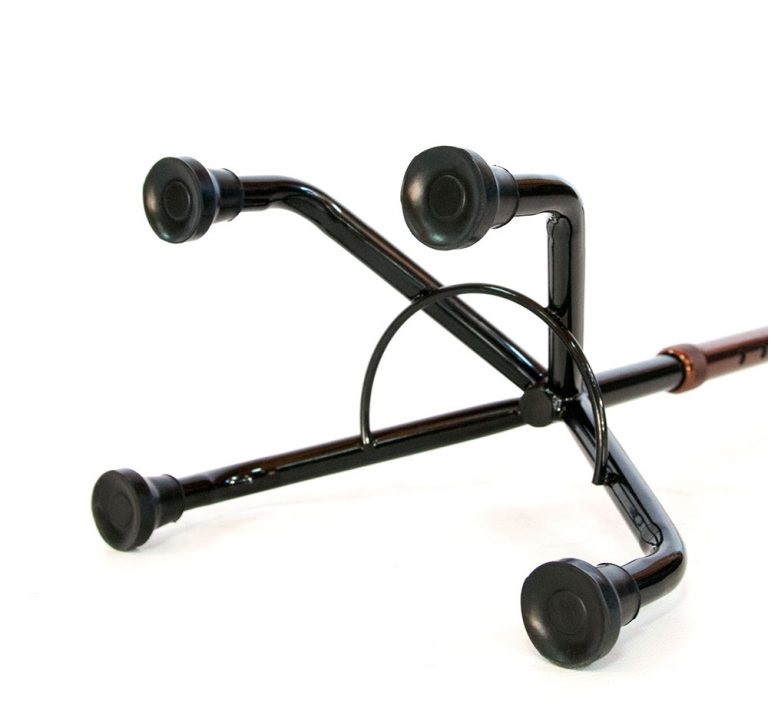 Трость с четырьмя ножками ТР4 (высокое пирамидальное основание) фото 3