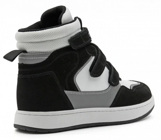 Ботинки ортопедические детские с высоким берцем Ортомода 42026-Х-601 кожаные цв.черный фото 4